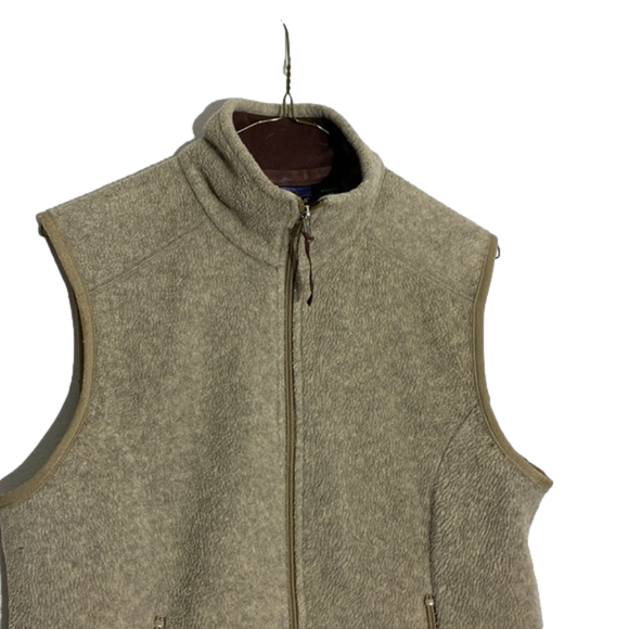 Vintage Patagonia Light Brown Synchilla Vest Women’s Size Medium PRICE F… - Picture 2 of 10